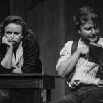 Claire Quinn & Conor Begley in The Cripple of Inishmaan (Theatre U Mosta, Perm, Russia, 2016). Photo by Vadim Balakin.