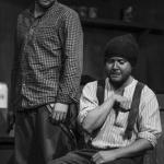 Blaine Nugent & Conor Begley in The Cripple of Inishmaan (Theatre U Mosta, Perm, Russia, 2016). Photo by Vadim Balakin.